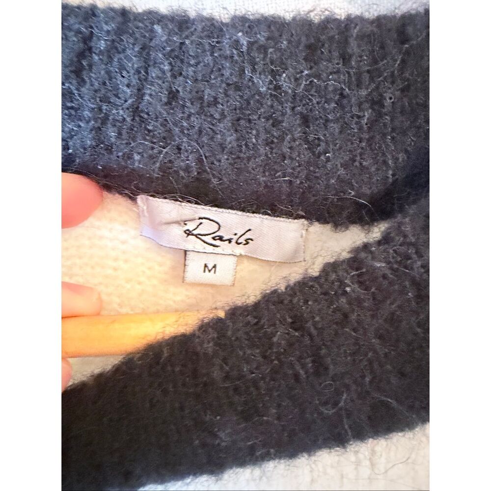 Rails Sylvie Honeycomb Multi Sweater Size Medium - image 2